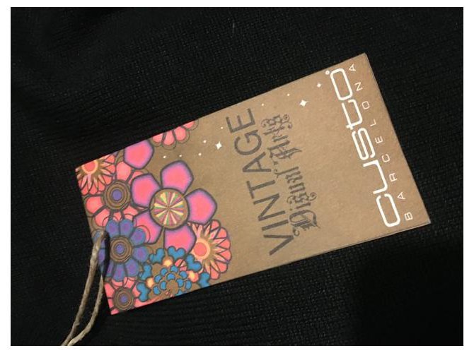 Autre Marque Custo Barcelona Kaschmir und Seide Pullover Schwarz - Ansicht 6