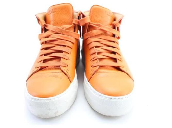 Buscemi 90mm Mid Sneaker Arancione - vista 11