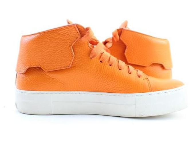 Buscemi 90mm Mid Sneaker Arancione - vista 4