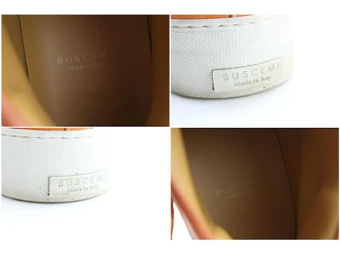 Buscemi 90mm Mid Sneaker Arancione - vista 5
