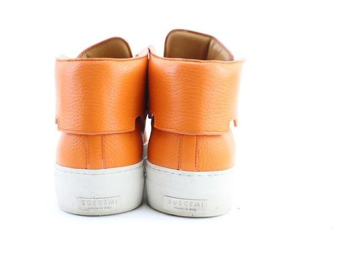 Buscemi 90mm Mid Sneaker Arancione - vista 7