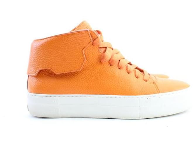 Buscemi 90mm Mid Sneaker Arancione - vista 9