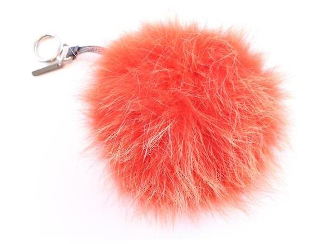 Fendi Monster Bug Eye Fox Fur Ball Keychain and Bag Charm - view 6