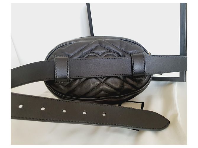 Marsupio Gucci marmont nero - vista 4