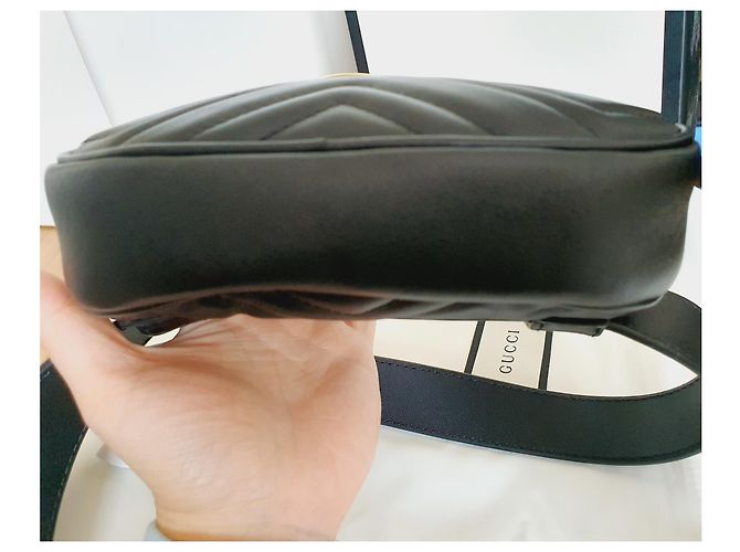 Marsupio Gucci marmont nero - vista 5