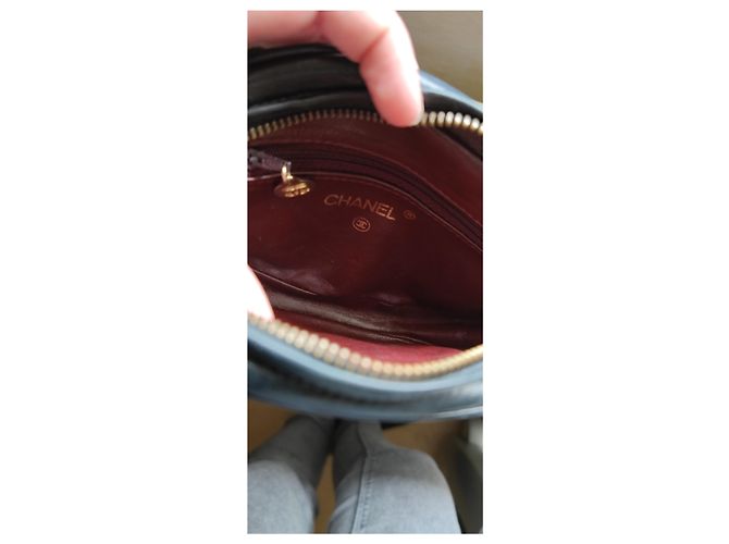 Borsa Chanel in pelle nera Nero - vista 3