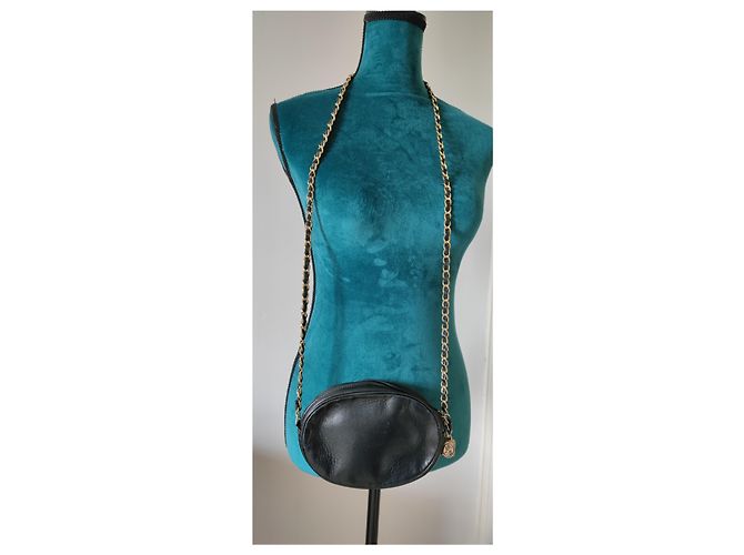 Borsa Chanel in pelle nera Nero - vista 7