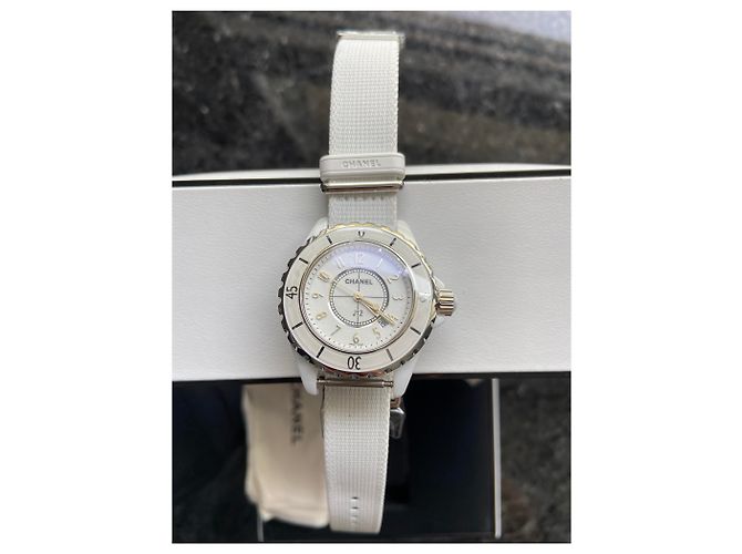 Chanel J12-SOL10 Brillo Blanco - vista 7