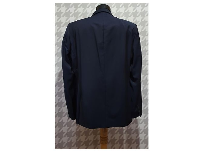 Autre Marque Strellson Blue Wool Blazer Size 54 - view 3