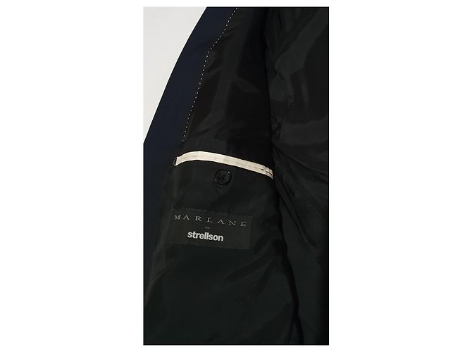 Autre Marque Strellson Blue Wool Blazer Size 54 - view 6