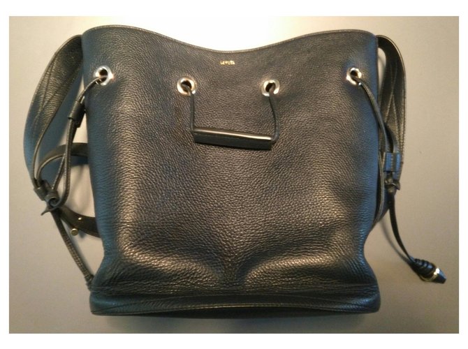 Le Huit Borsa a secchiello - l'otto di Lancel Blu navy - vista 2