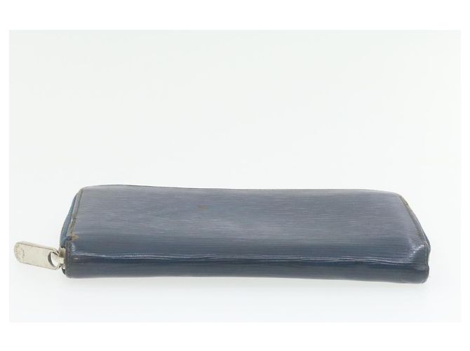 LOUIS VUITTON Epi Zippy Wallet Cartera larga Azul marino M60307 LV Auth ar3608 - vista 8
