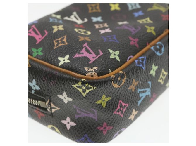 LOUIS VUITTON Marsupio Trousse Wapity multicolore Nero M58034 LV Auth yt091 - vista 10
