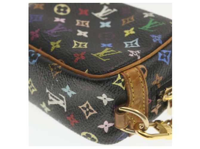LOUIS VUITTON Marsupio Trousse Wapity multicolore Nero M58034 LV Auth yt091 - vista 11