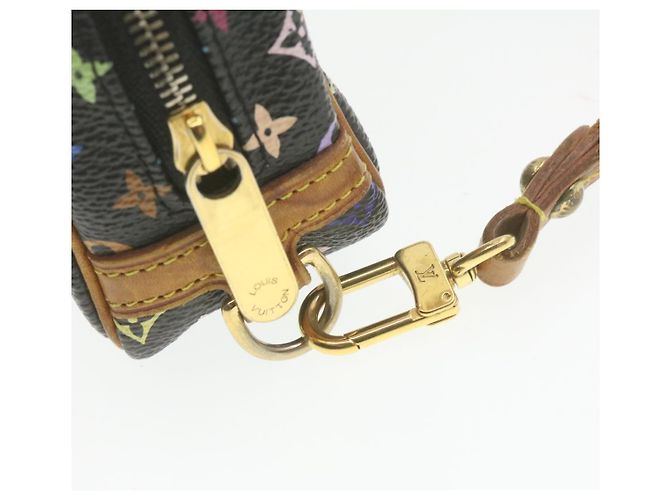LOUIS VUITTON Marsupio Trousse Wapity multicolore Nero M58034 LV Auth yt091 - vista 13
