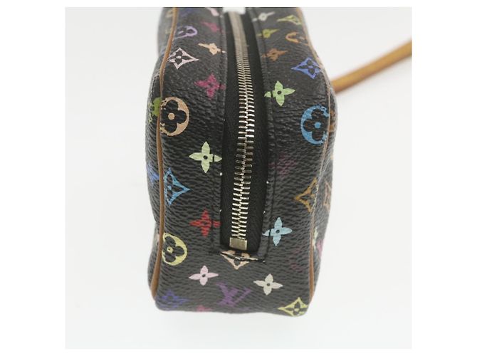LOUIS VUITTON Marsupio Trousse Wapity multicolore Nero M58034 LV Auth yt091 - vista 4
