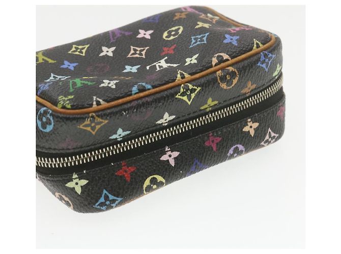 LOUIS VUITTON Marsupio Trousse Wapity multicolore Nero M58034 LV Auth yt091 - vista 6