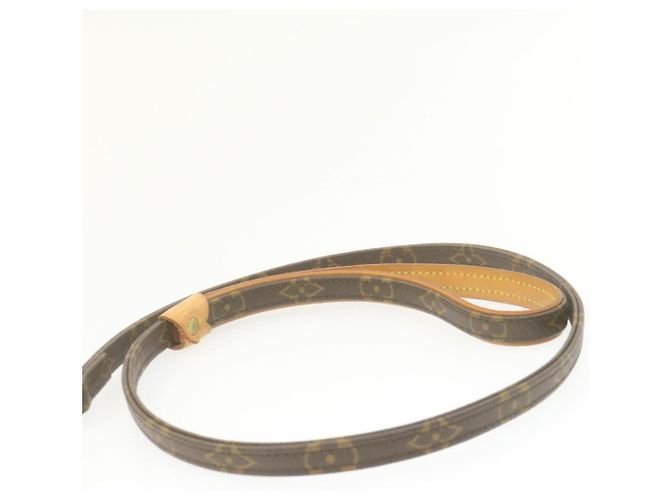 LOUIS VUITTON Monogram Leash Colier Baxter MM Dog Lead Collar Set LV Auth 20744 - view 9