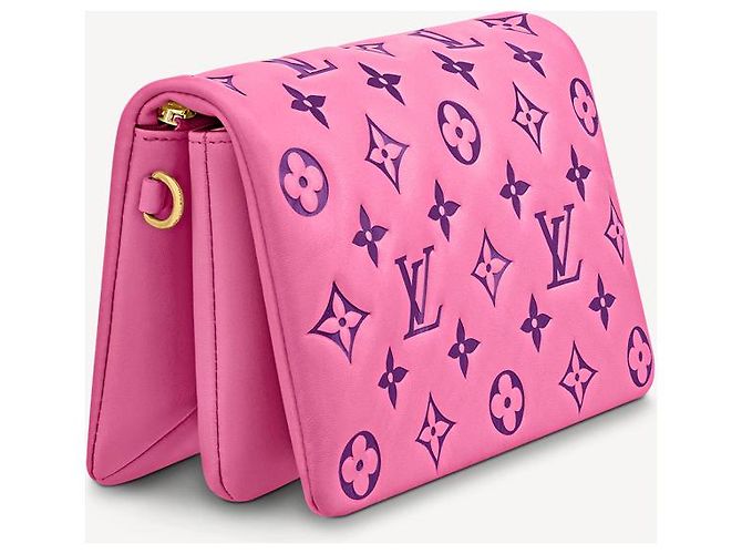 Louis Vuitton Pochette LV rosa coussin - vista 4