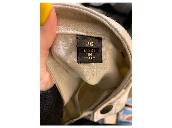 Louis Vuitton Jeans Weiß Creme - Ansicht 4