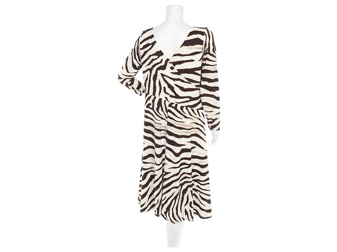 Vestido Ralph Lauren Beige Marrón Castaño Multicolor - vista 2