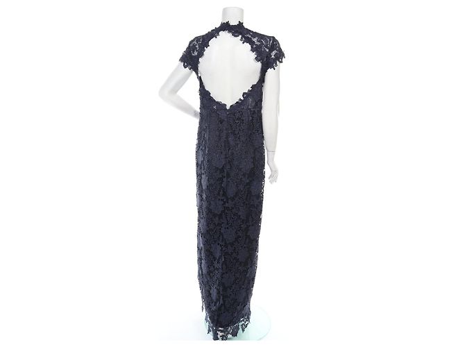 Autre Marque YOUNG COUTURE BY BARBARA SCHWARZER Maxikleid Blau - Ansicht 2