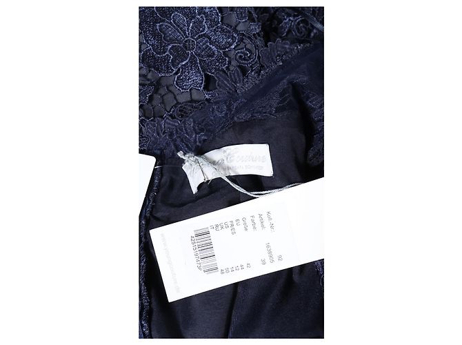 Autre Marque YOUNG COUTURE BY BARBARA SCHWARZER Maxikleid Blau - Ansicht 3