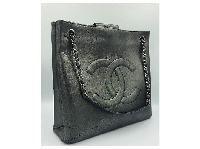 Girl Borsa a tracolla Chanel in pelle nera Nero - vista 3