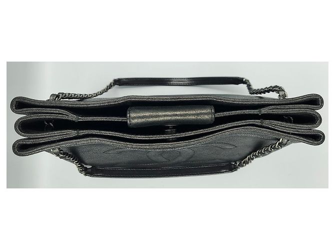 Girl Borsa a tracolla Chanel in pelle nera Nero - vista 6