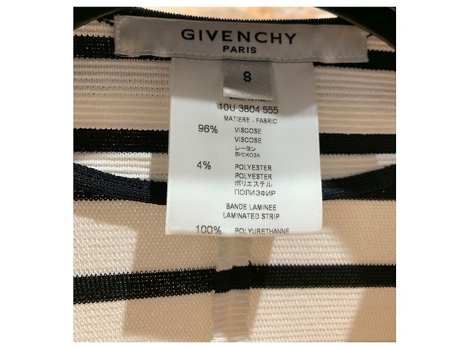 Blazer Givenchy Preto e Branco - vista 2