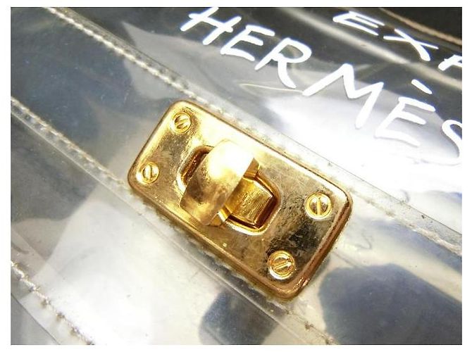 Hermès Translucent 1997 Souvenir L'exposition Clear Kelly White - view 3