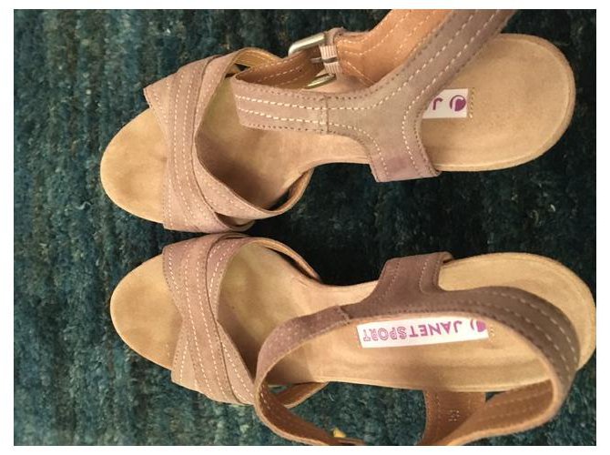 Janet & Janet sandali Beige - vista 3
