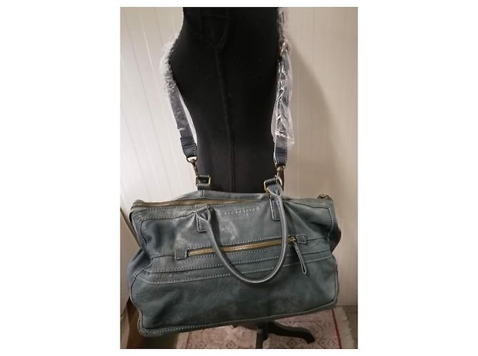 Liebeskind Berlin LIEBESKIN borsa cartella work Verde Grigio - vista 11