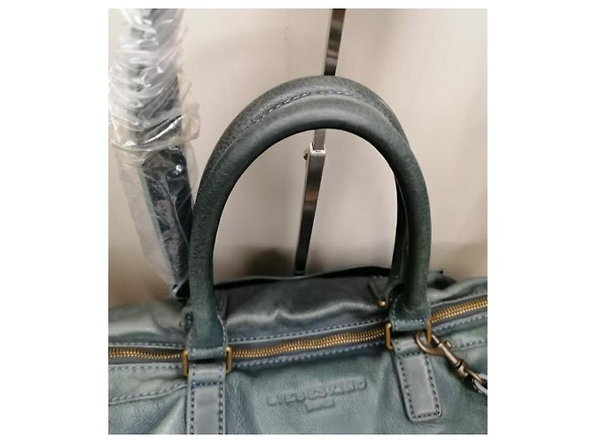 Liebeskind Berlin LIEBESKIN borsa cartella work Verde Grigio - vista 13