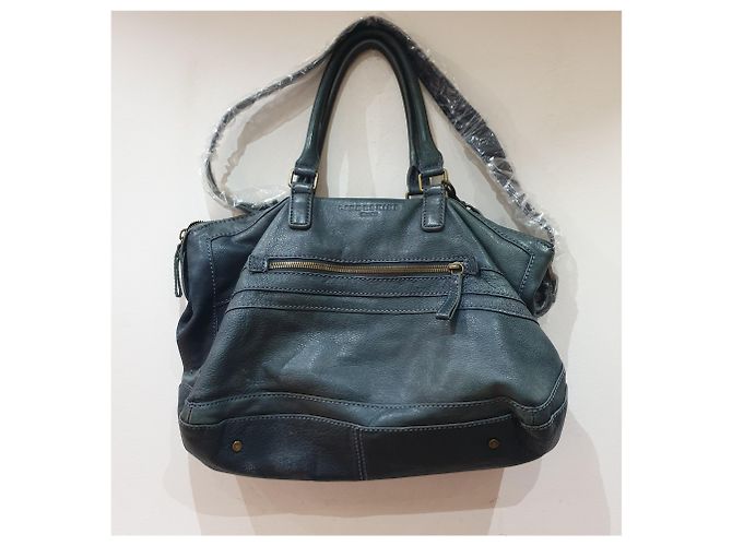 Liebeskind Berlin LIEBESKIN borsa cartella work Verde Grigio - vista 2