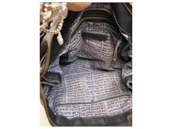 Liebeskind Berlin LIEBESKIN borsa cartella work Verde Grigio - vista 7