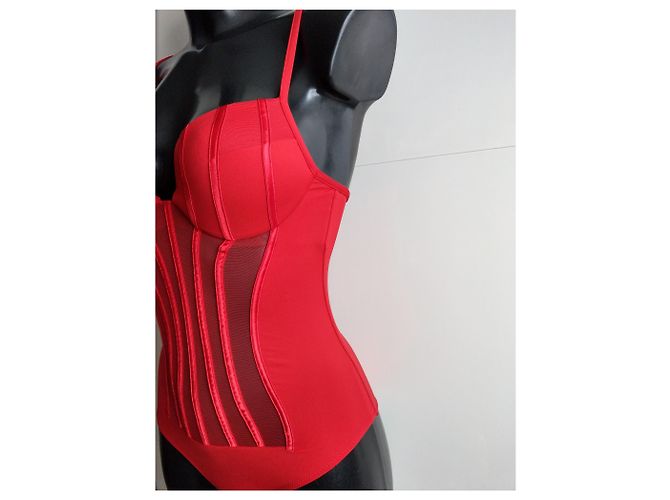 La Perla Badeanzug einteilig rot - Ansicht 7