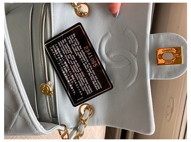 Chanel TIMELESS Azul claro - vista 10
