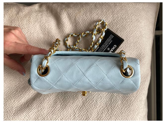 Chanel TIMELESS Azul claro - vista 13