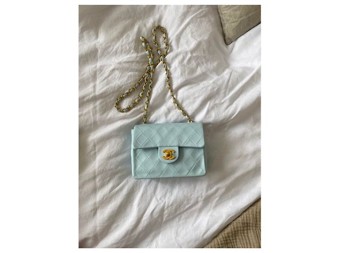 Chanel TIMELESS Azul claro - vista 2