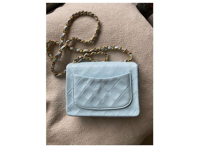Chanel TIMELESS Azul claro - vista 4