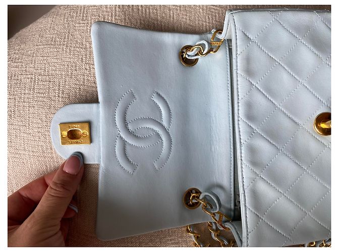 Chanel TIMELESS Azul claro - vista 7