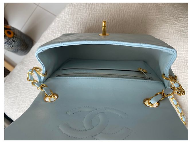 Chanel TIMELESS Azul claro - vista 9