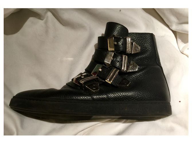 Botines Philipp Plein con hebilla - vista 2