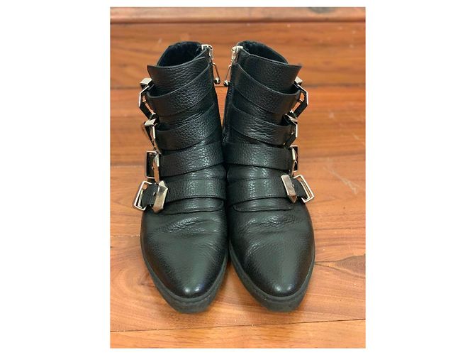 Botines Philipp Plein con hebilla - vista 4