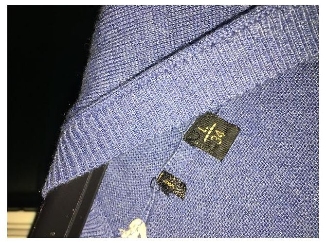 Cárdigan Massimo Dutti Azul Algodón Seda Talla L Turquesa - vista 4