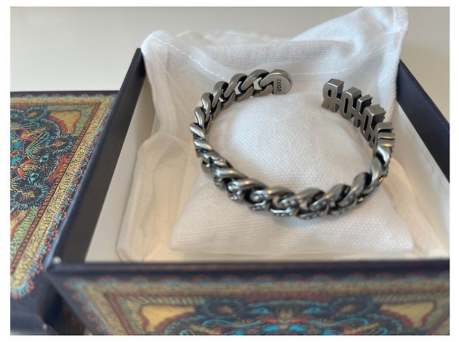 Bracciale Dior J'adior in Metallo con Cristalli Bianchi Silver hardware - vista 6