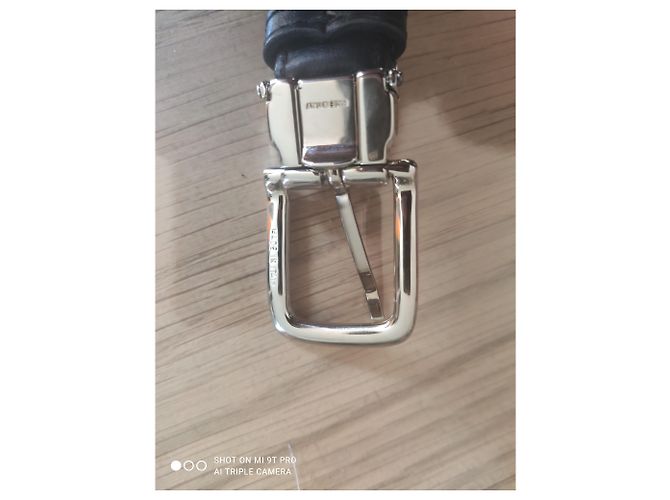 Trendy CC Borsa a banana Chanel Uniform Nero Argento - vista 5