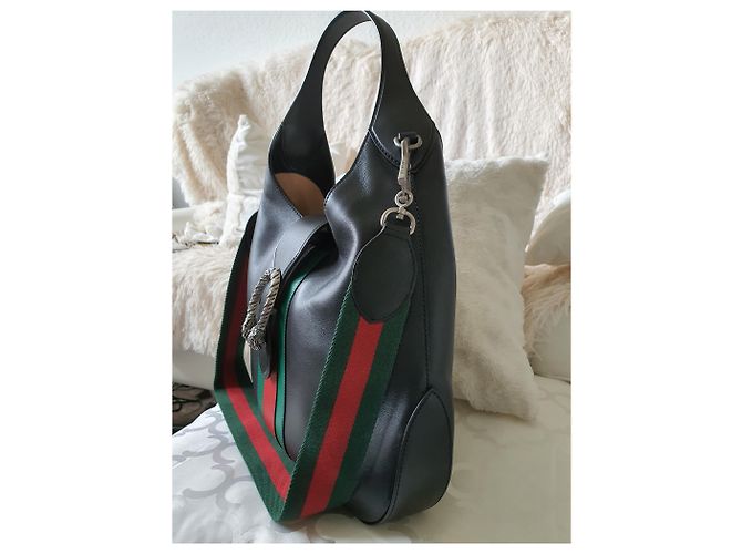 Dionysus Borsa a mano Gucci in pelle nera Nero - vista 2