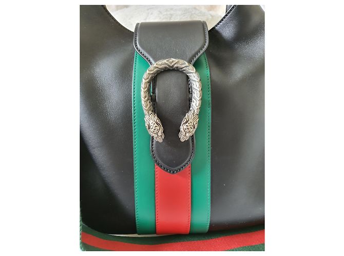 Dionysus Borsa a mano Gucci in pelle nera Nero - vista 3